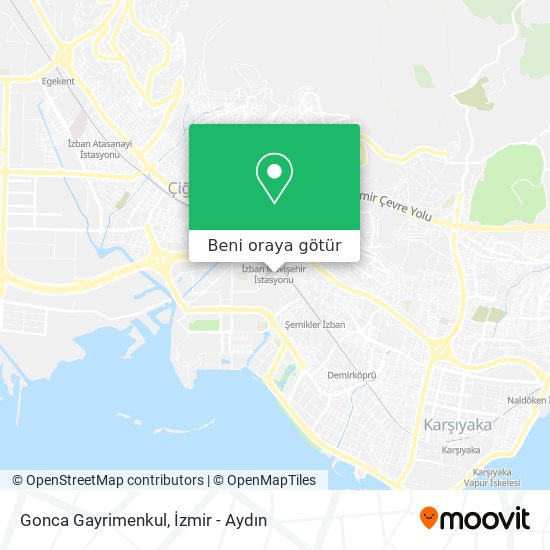 Gonca Gayrimenkul harita