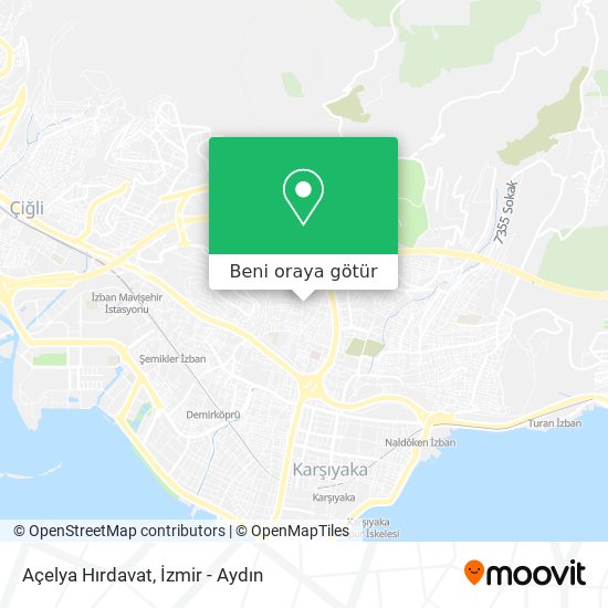 Açelya Hırdavat harita