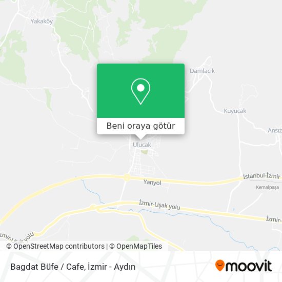 Bagdat Büfe / Cafe harita