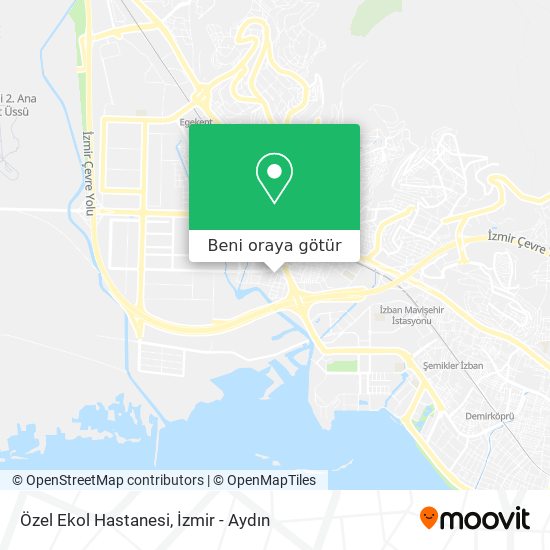 Özel Ekol Hastanesi harita