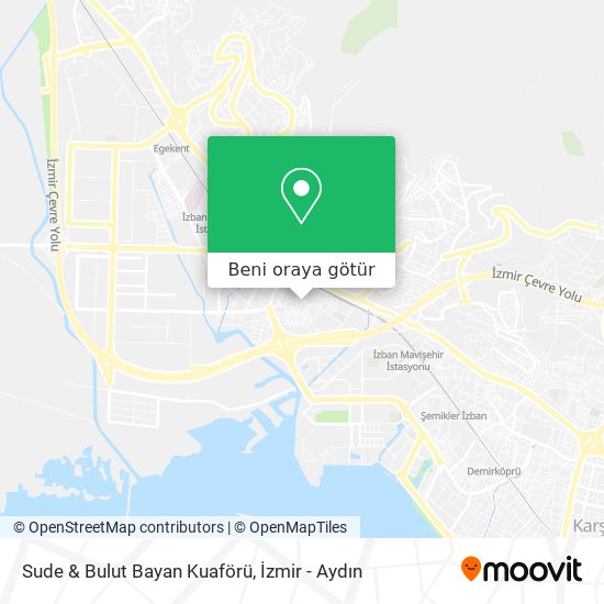 Sude & Bulut Bayan Kuaförü harita