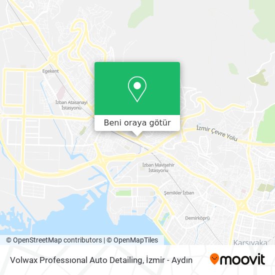 Volwax Professıonal Auto Detailing harita