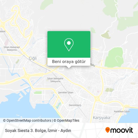 Soyak Sıesta 3. Bolge harita