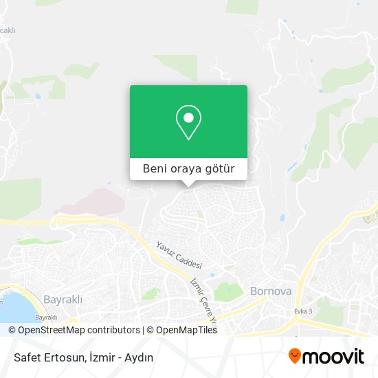 Safet Ertosun harita