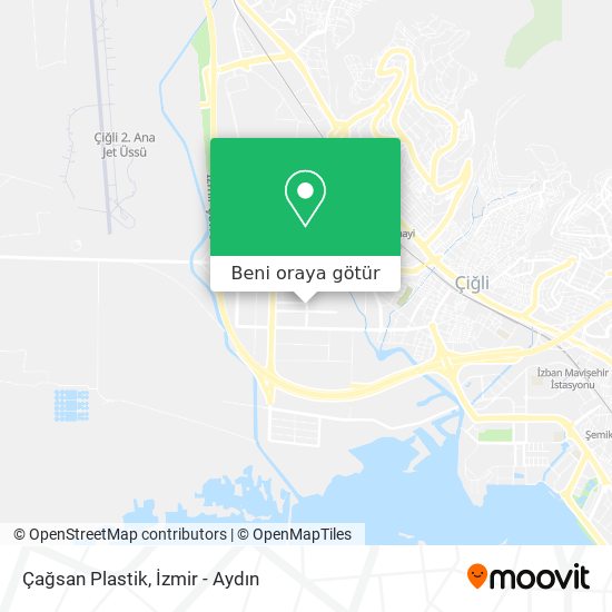 Çağsan Plastik harita