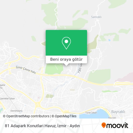 81 Adapark Konutlari Havuz harita