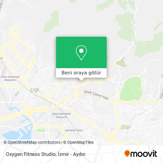 Oxygen Fitness Studio harita