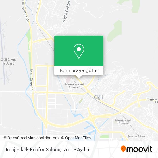 İmaj Erkek Kuaför Salonu harita