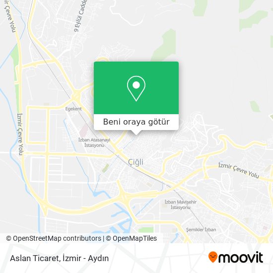 Aslan Ticaret harita
