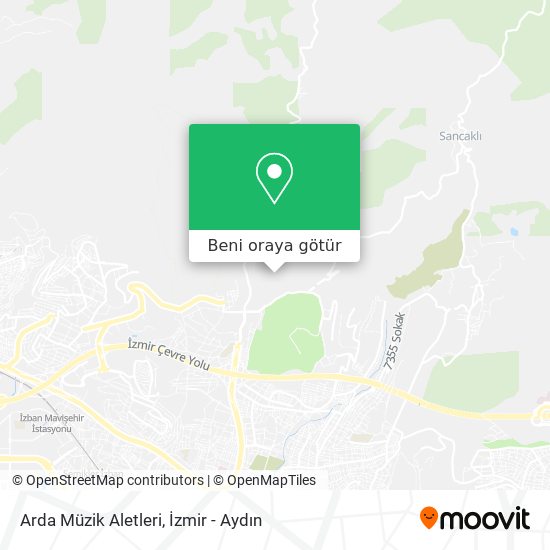 Arda Müzik Aletleri harita