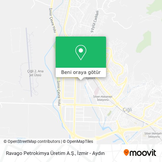 Ravago Petrokimya Üretim A.Ş. harita