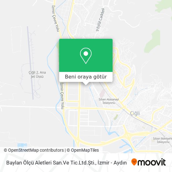 Baylan Ölçü Aletleri San.Ve Tic.Ltd.Şti. harita