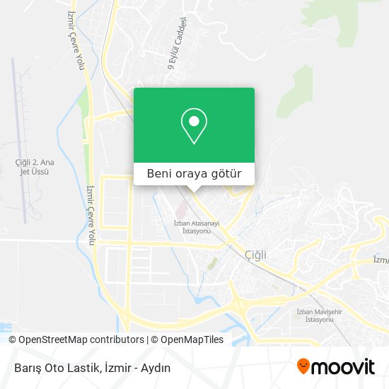 Barış Oto Lastik harita