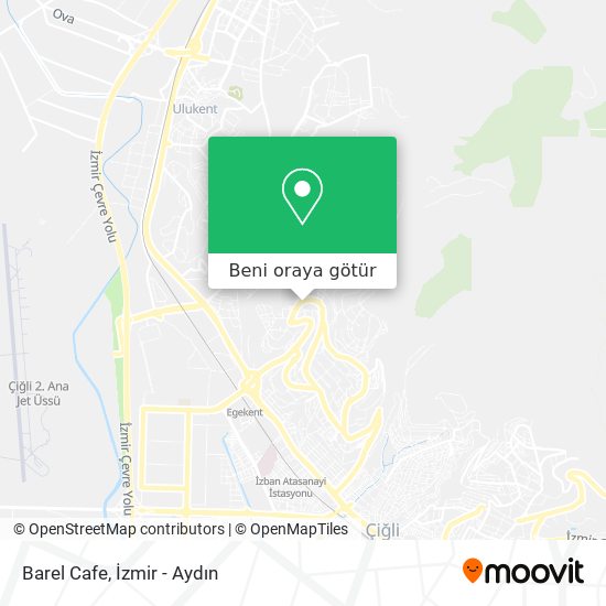 Barel Cafe harita