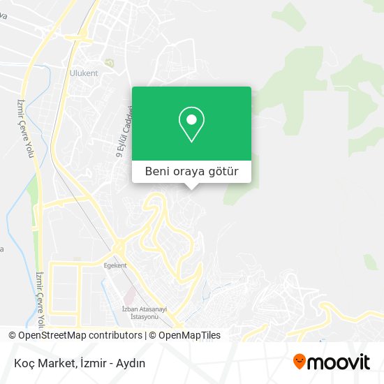 Koç Market harita