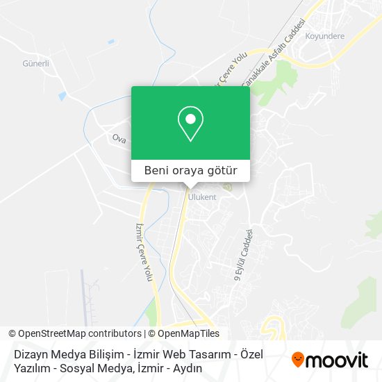 Dizayn Medya Bilişim - İzmir Web Tasarım - Özel Yazılım - Sosyal Medya harita