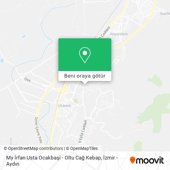 My İrfan Usta Ocakbaşi - Oltu Cağ Kebap harita