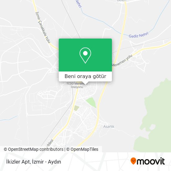 İkizler Apt harita