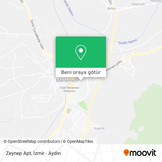 Zeynep Apt harita