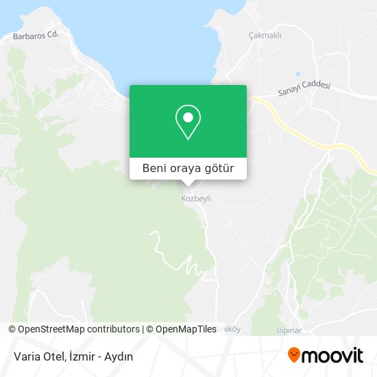 Varia Otel harita
