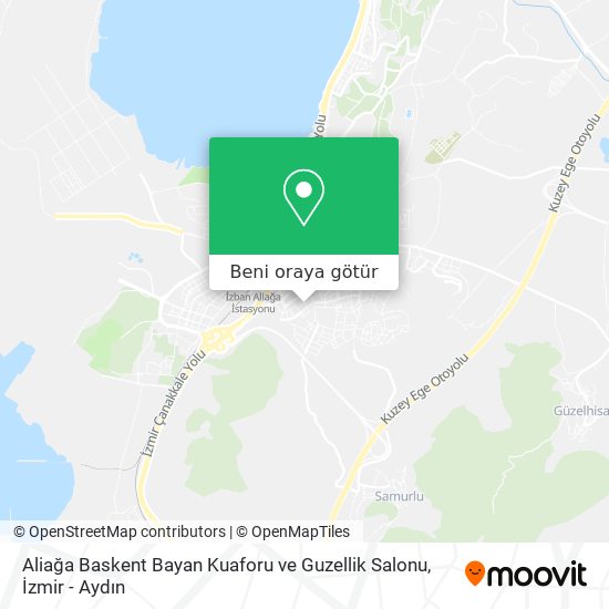 Aliağa Baskent Bayan Kuaforu ve Guzellik Salonu harita