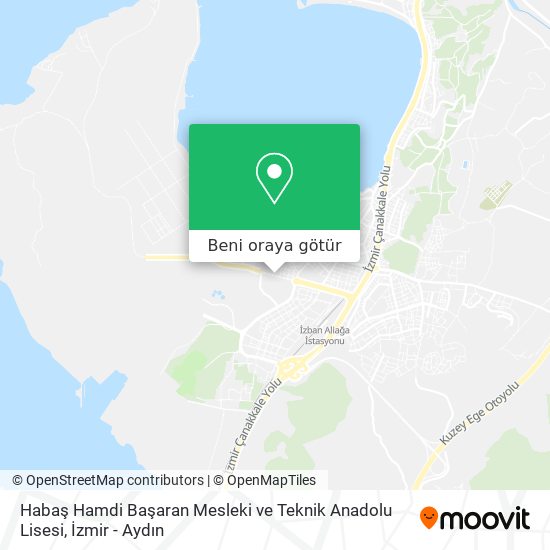Habaş Hamdi Başaran Mesleki ve Teknik Anadolu Lisesi harita