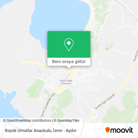 Büyük Umutlar Anaokulu harita