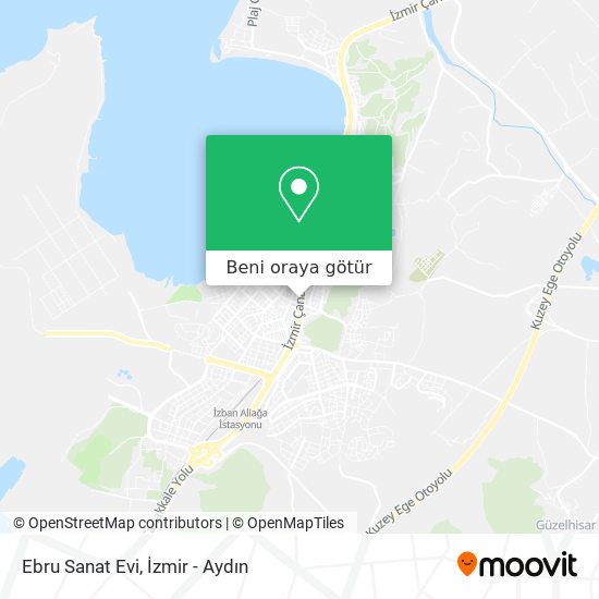 Ebru Sanat Evi harita