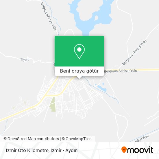 İzmir Oto Kilometre harita