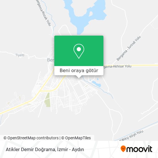 Atikler Demir Doğrama harita