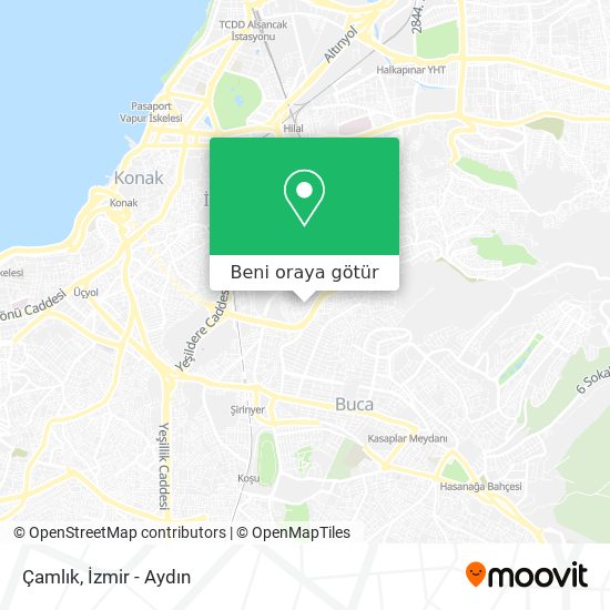 Çamlık harita
