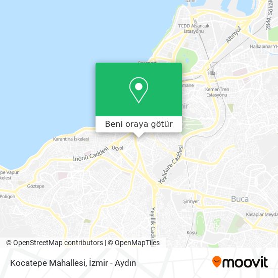 Kocatepe Mahallesi harita