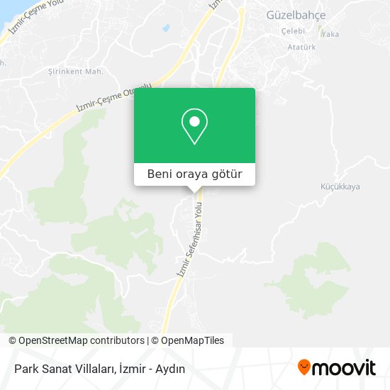 Park Sanat Villaları harita