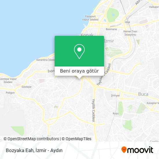 Bozyaka Eah harita