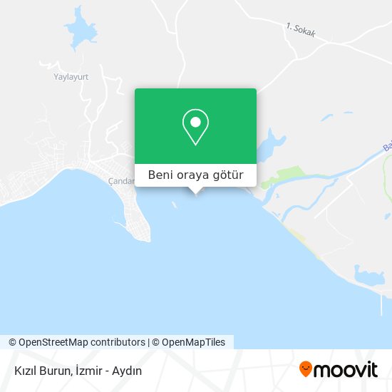 Kızıl Burun harita