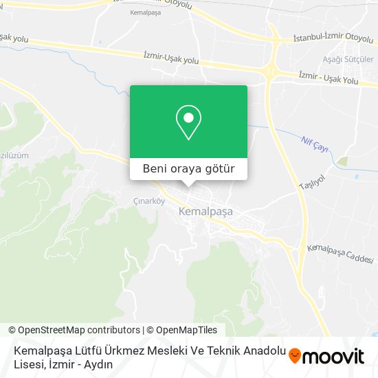 Kemalpaşa Lütfü Ürkmez Mesleki Ve Teknik Anadolu Lisesi harita