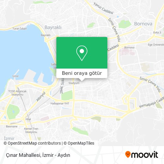 Çınar Mahallesi harita