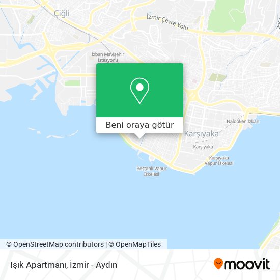 Işık Apartmanı harita
