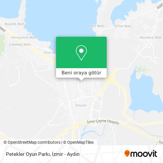 Petekler Oyun Parkı harita