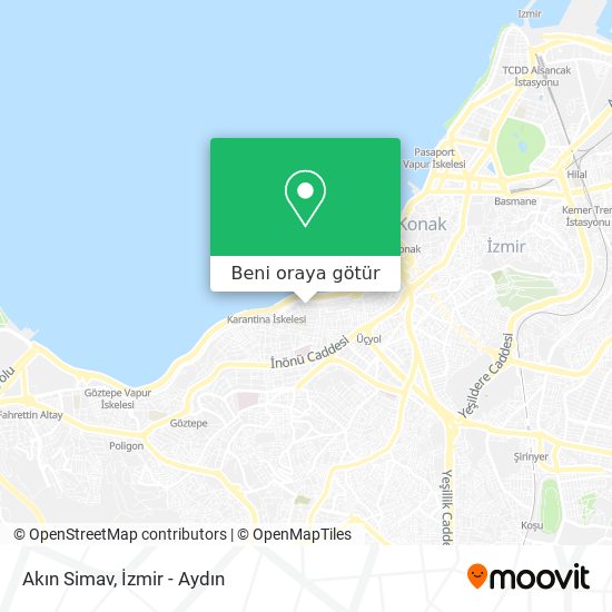Akın Simav harita