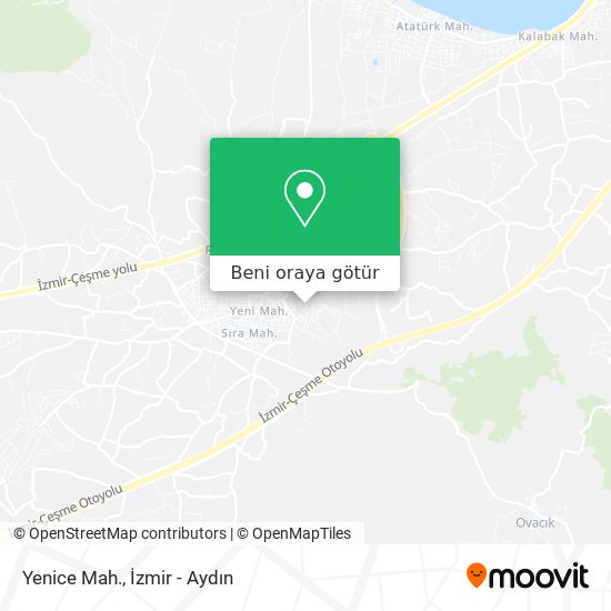 Yenice Mah. harita