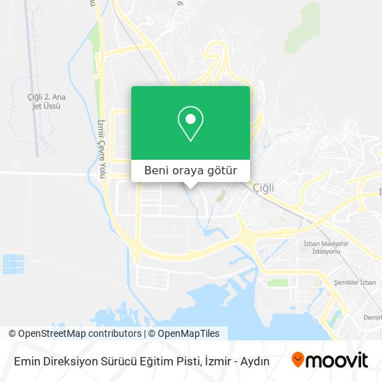 Emin Direksiyon Sürücü Eğitim Pisti harita