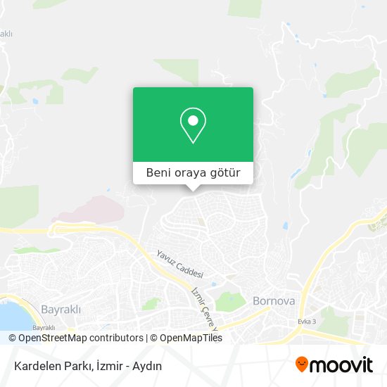 Kardelen Parkı harita