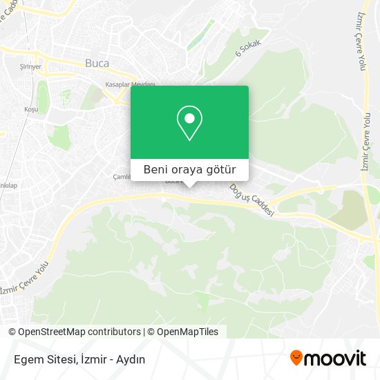 Egem Sitesi harita