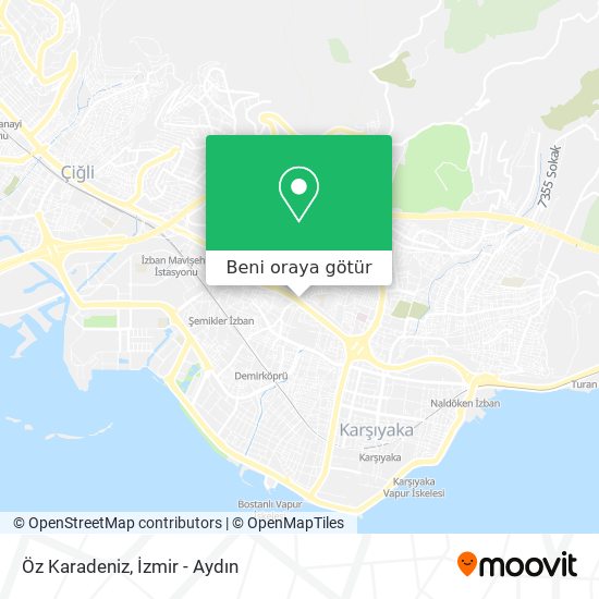 Öz Karadeniz harita