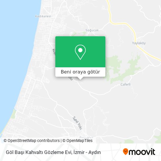 Göl Başı Kahvaltı Gözleme Evi harita