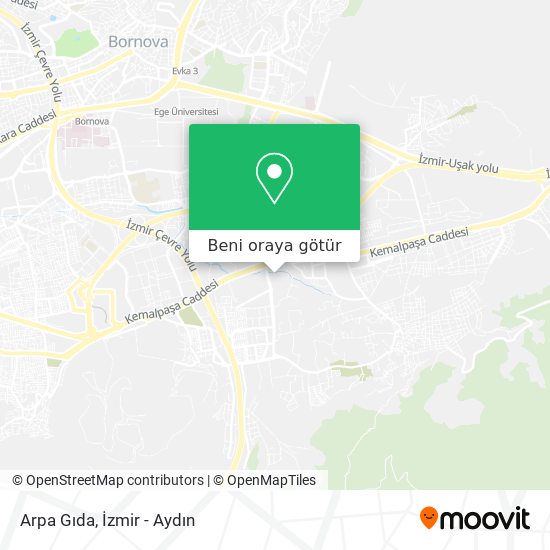 Arpa Gıda harita