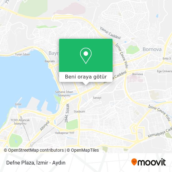 Defne Plaza harita