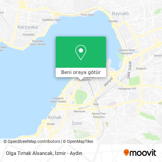 Olga Tırnak Alsancak harita