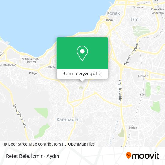 Refet Bele harita